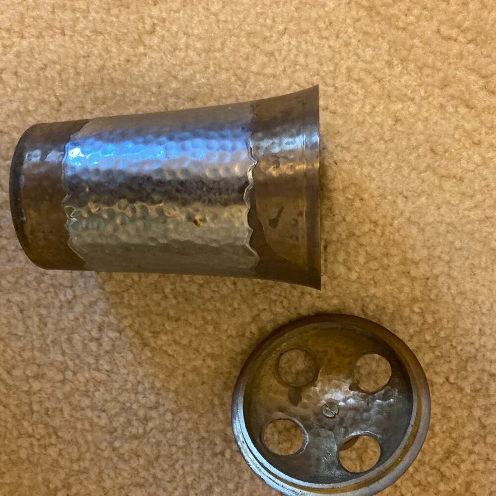 Vintage antique brass